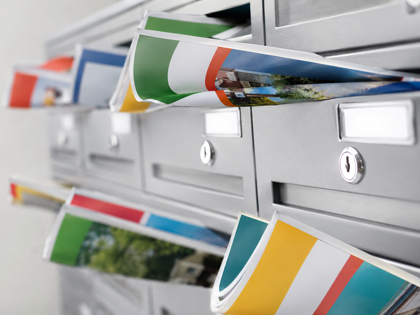 Distribuzione volantini porta a porta nelle cassette postali